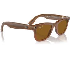 Ray-Ban Meta Wayfarers (Gen 1 Smart Glasses) Shiny Brown / Tortoise
