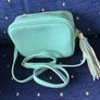 Leather handbag made in Italy Image 2
