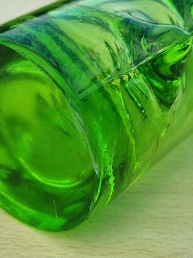 Polish art glass vase "Futura," designed by Erika Trzewik-Dorst.