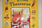 A First Thesaurus Children's Book