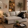 Chaise Sofa Bed with Storage  Modern Space Saving  Only 649 euro Image 2
