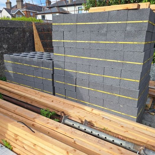 Cavity blocks 9"
