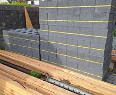Cavity blocks 9"