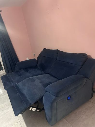 Sofa 3 x 1 electric fully recline