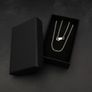 925 Vintage Sterling Silver Long Belcher Chain Image 3