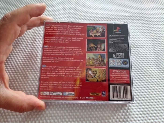 Discworld II  PlayStation1 Ps1 PlayStation2 Ps2 Games Original