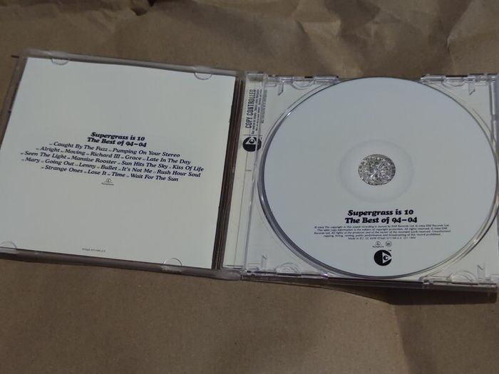 Supergrass Greatest Hits Cd