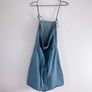 Shein Soft Denim Cami Fit & Flare Dress Image 6