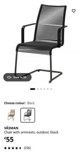 IKEA Vasman garden dining set