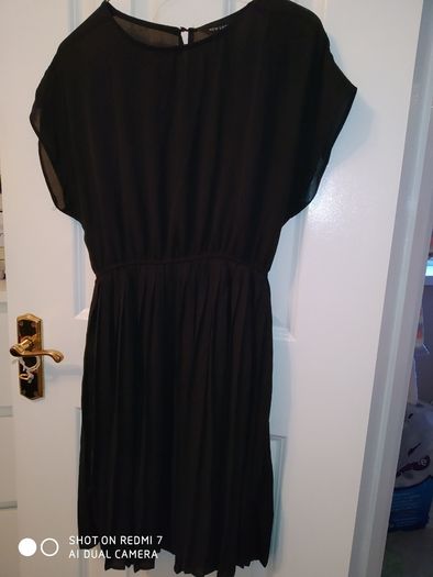 Black skater dress
