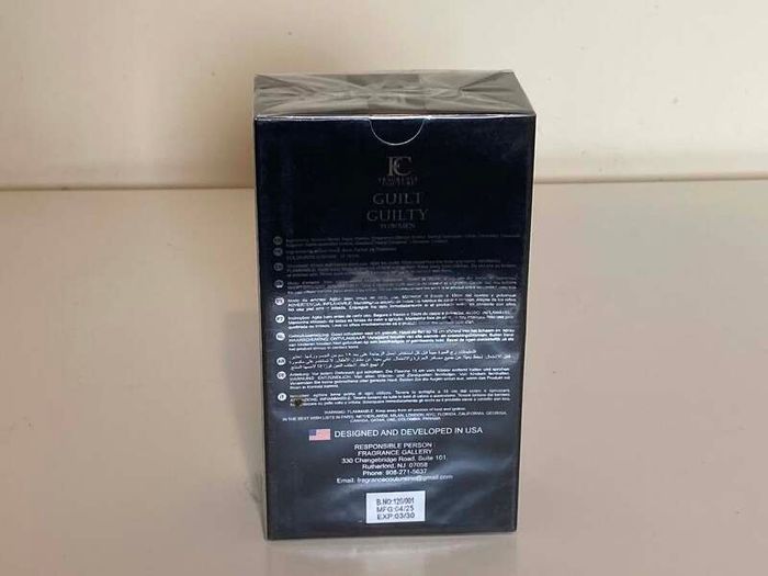 Pristine Guilt Guilty Mens Fragrance 100ml | Brand New & Sealed