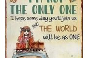 You May Say I'm A Dreamer.......Metal Sign