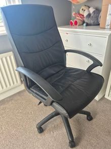 Leather office chair