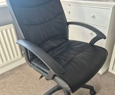 Leather office chair