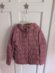 pink Uniqlo jacket