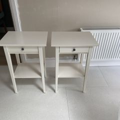 Hemnes bedside lockers