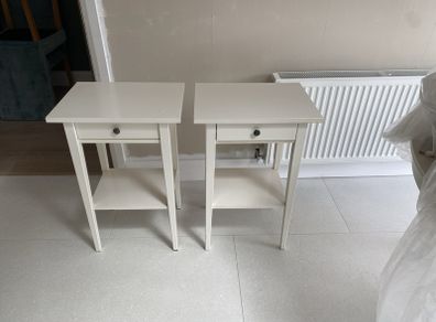 Hemnes bedside lockers