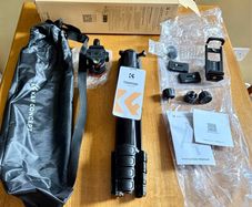 K&F CONCEPT Portable Lightweight Tripod Remote Bluetooth Selfie Stick Stand Spherical Head DSLR Camera Optics Binoculars Clip Holder Mobile Phone Tablet Astronomy Telescope Projector Outdoor Vlogging Streaming Studio