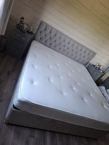 Superking bed and mattress 6ft