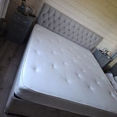 Superking bed and mattress 6ft