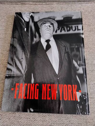 Facing New York Bruce Gilden 1992 first edition hardback with dustcover in very good condition FREE STANDARD POSTAGE INCLUDED