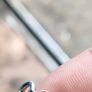 Heavy Sterling Silver Dolphin pendant set Image 10