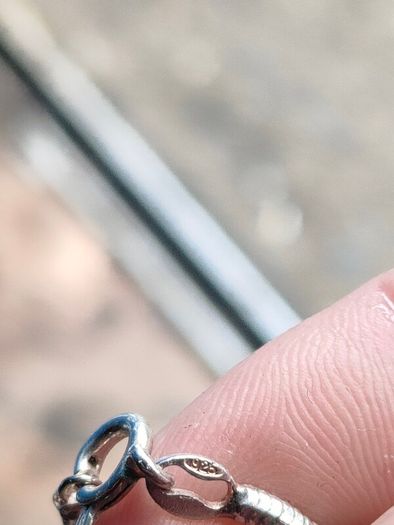 Heavy Sterling Silver Dolphin pendant set