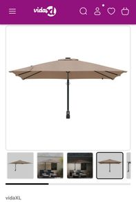 Garden Parasol - Wall Mounted