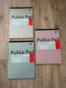Pukka A4 160 Lined Page Refill Pads