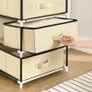 Cabinet Storage Shelf with 4 Fabric Drawers - Free Delivery Nationwide Image 7