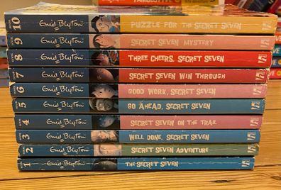 Enid Blyton secret seven books for  kids age 8-12