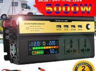 main image for ad 5000W Sine Wave Power Inverter High-Power Car &amp; Solar Inverter (12V24V to 220V) - 26810