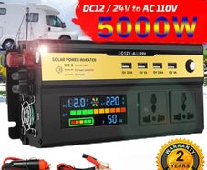 5000W Sine Wave Power Inverter High-Power Car & Solar Inverter (12V24V to 220V) - 26810