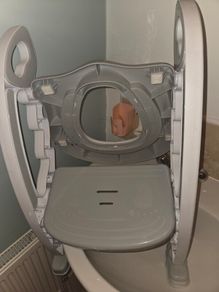 Kids toilet seat ladder