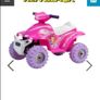 Pink Electric Ride on Quad Image 3