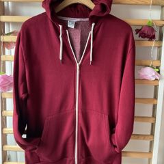 hoodie topman size medium burgundy hoodie mint condition
