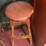 Traditional old pub stools Image 4
