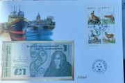 Irish 1989 "Queen Meibh" one pound in  Uncirculated condition
