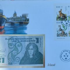 Irish 1989 "Queen Meibh" one pound in  Uncirculated condition