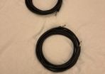 Guitar amp cable 5m x2