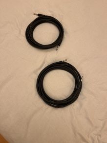 Guitar amp cable 5m x2