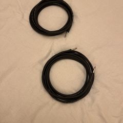 Guitar amp cable 5m x2