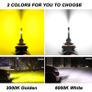 2x 4000lm H8 H11 H16 (JP) Led Canbus 9005 Hb3 9006 Hb4 Led Fog Lamp For Bmw Vw Benz Audi A3 8p A4 B8 B6 A6 C6 C7 Bmw E60 E90 Image 6
