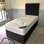 Brand New Single, Double King Superking Sizes Divan Beds New Tufted Mattress And Optional Storage Available Image 3