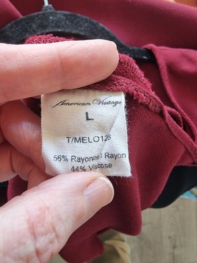American Vintage, Long Sleeved Top, Size L