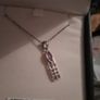sterling silver necklace and bracelet Image 4