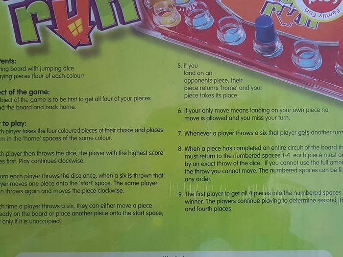 BNIB Home Run Board Game