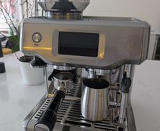 SAGE the Barista Touch SES880 Bean to Cup Coffee Machine - Stainless Steel & Chrome