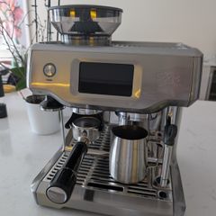 SAGE the Barista Touch SES880 Bean to Cup Coffee Machine - Stainless Steel & Chrome
