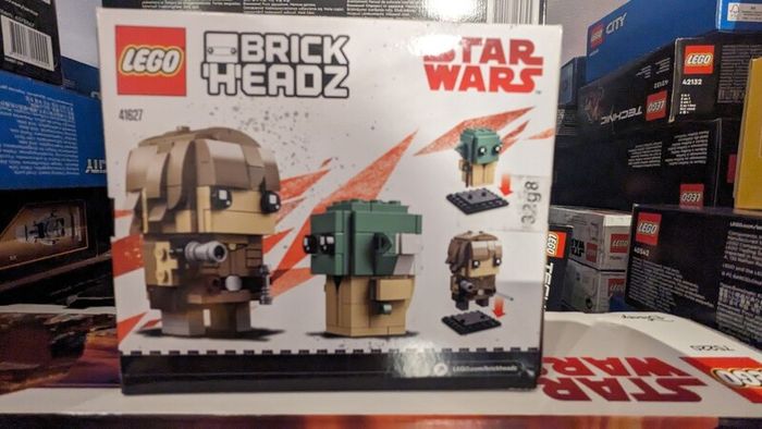 LEGO Brickheadz 41627 Luke Skywalker & Yoda (2 available)